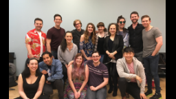29 Hour Reading Cast & Crew at NYU Tisch